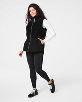 SPANX® Two-In-One Velour Fleece Vest